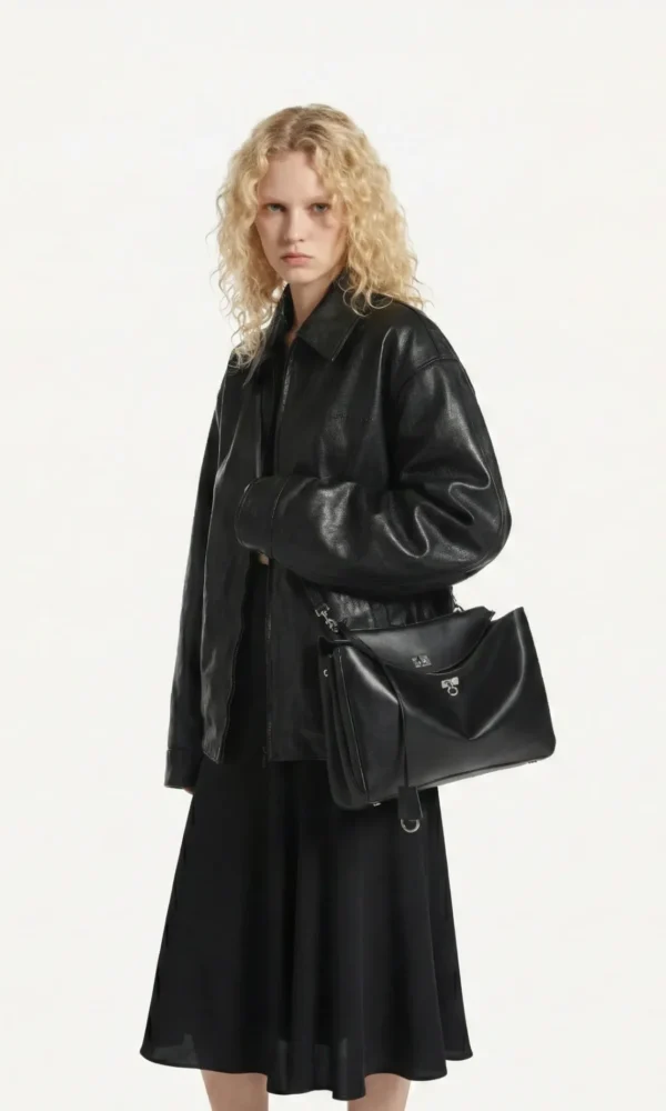 보부상 출근용 데일리 이태리 소가죽 로데오 스타일 토트 숄더 백